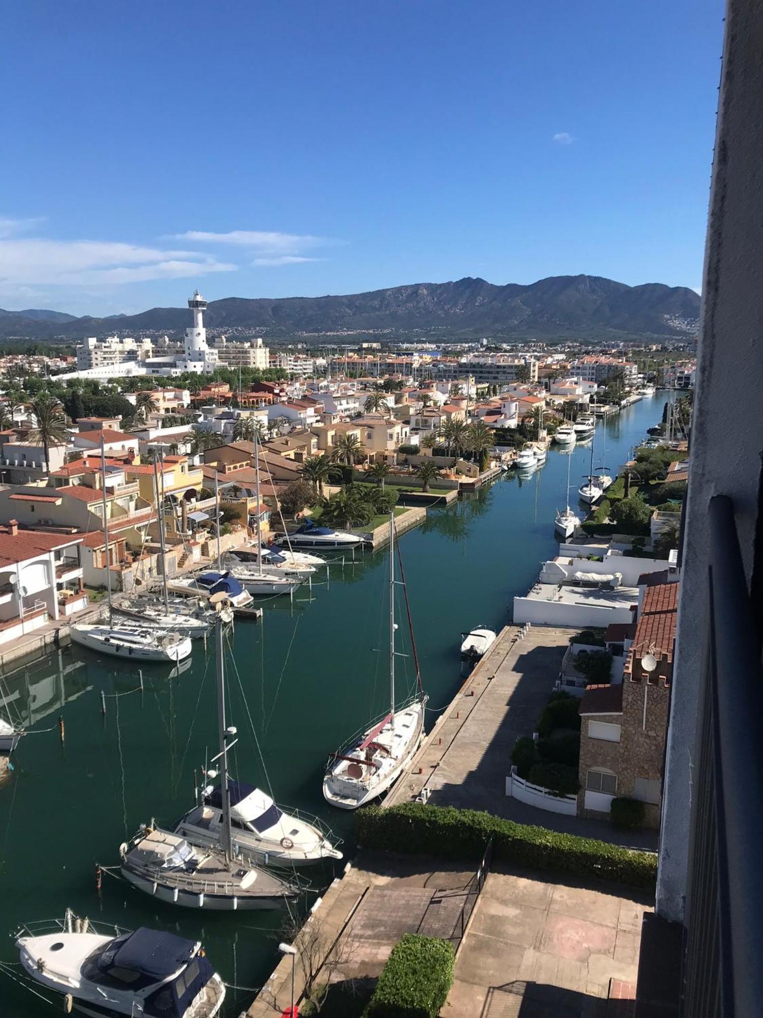 Lux Apt 1Er Ligne Mer!Grande Terrasse Vue Superbe! Empuriabrava Exteriér fotografie